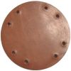 Steering column leather disc 110mm dia 95mm pcd