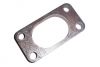 Exhaust manifold plate for oval port