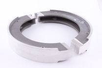 Brake shoe pair for small brake drum - no linings