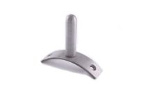 Front mounting bracket for seat separation tubular frame