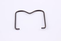 Spring clip oil breather cap