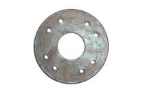 Leather disc for supercharger coupling
