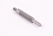 Supercharger oiler needle valve