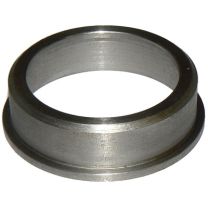 Flanged bearing housing fitted to block