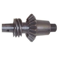 Bevel for crank nose - supercharged engines