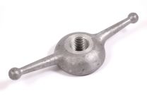 Spinner spare wheel mount