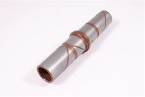 Front axle sleeve coupling