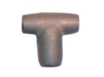 Tee piece on cam oil feed