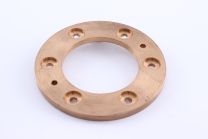 Camshaft damper intermediate plate