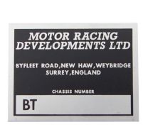 Chassis plate - aluminium