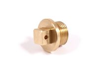 Selector rod threaded plug