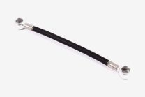 Oil drain pipe braided steel