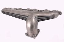 Exhaust manifold - end exit