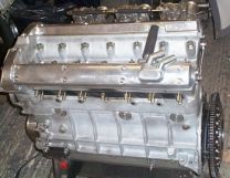 Jaguar LWE engine wide angle carburettors alloy block dry sump