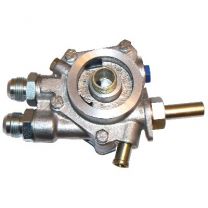Filter Head With Oil Cooler Connection & Pressure Relief Valve