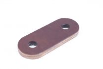Leather link for torque arm