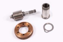 Steering worm; gear and eccentric bush kit